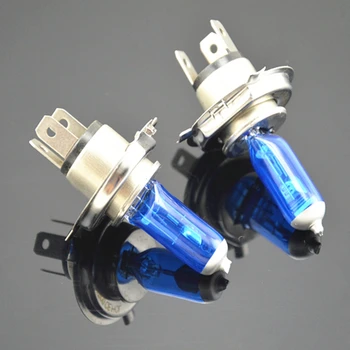 

2pcs H4 55W 12V HOD Xenon White 6000k Halogen Car Head Light Globes Bulbs Lamp H4 HOD Xenon Light