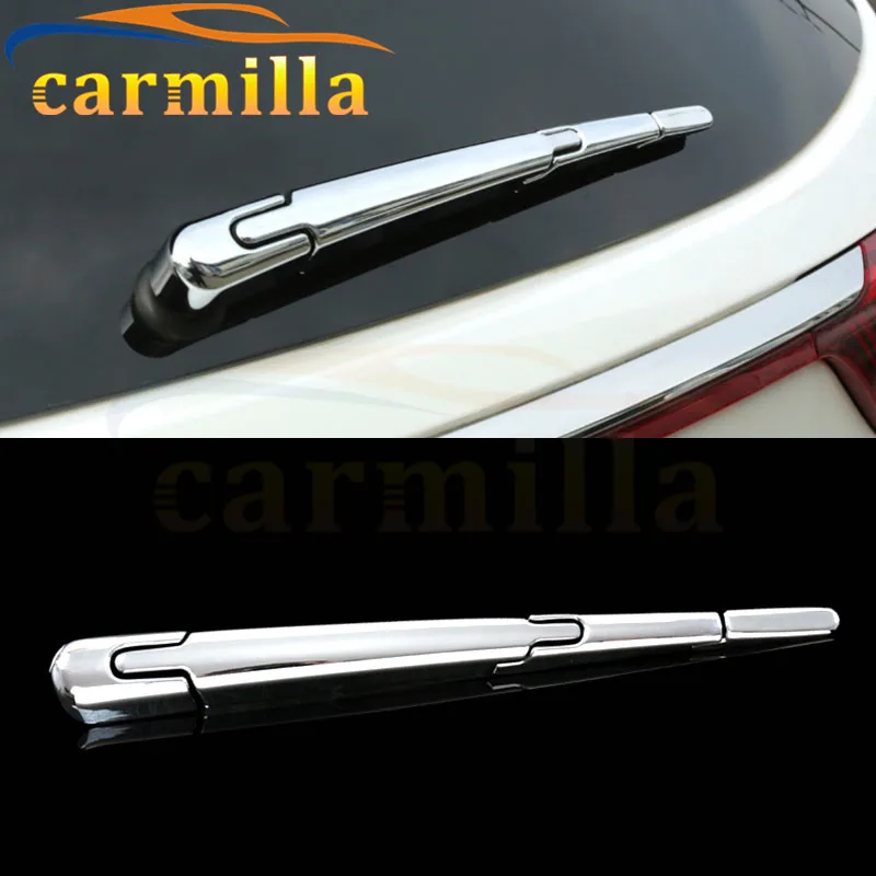 

ABS Chrome Car External Rear Window Wiper Blade Cover Sticker Trim For Kia ALL-New Sportage New Sportage QL KX5 2017 Car Styling