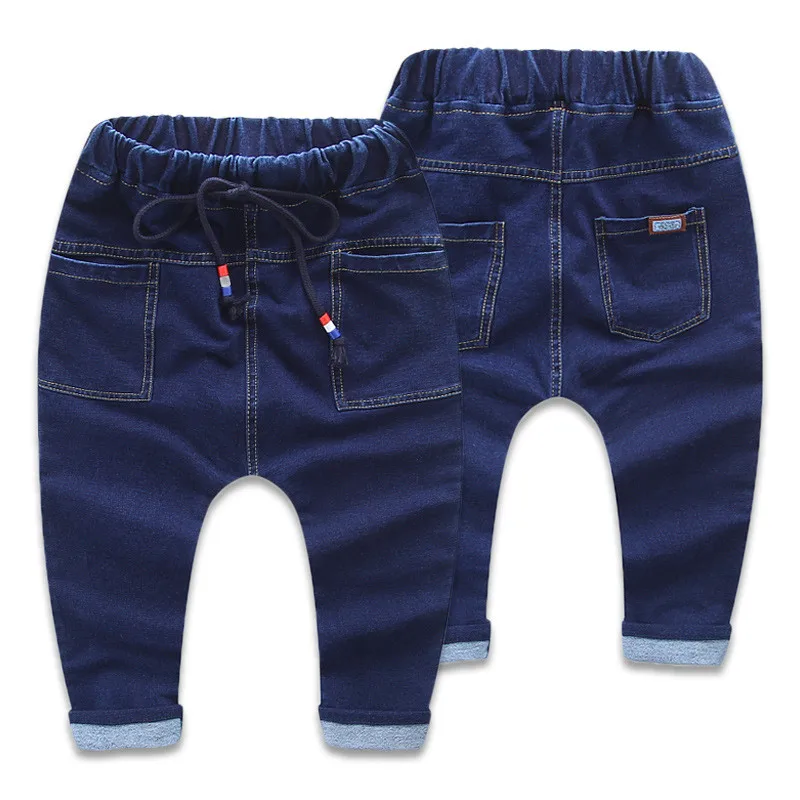 Весенне-осенние штаны для маленьких мальчиков повседневная одежда детские рваные джинсы одежда для детей джинсовые штаны для девочек ковбойские штаны для девочек - Цвет: Style Twenty