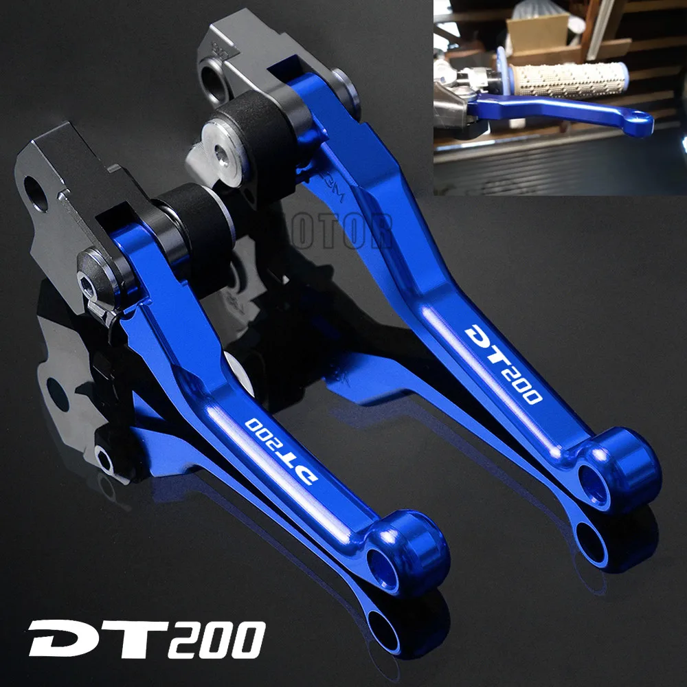 Для Yamaha DT200 DT 200 1988-1994 1989 1990 1991 1992 1993 мотоцикла с ЧПУ Dirtbike Байк мотокросс Сводные Рычаги Тормозная система сцепления