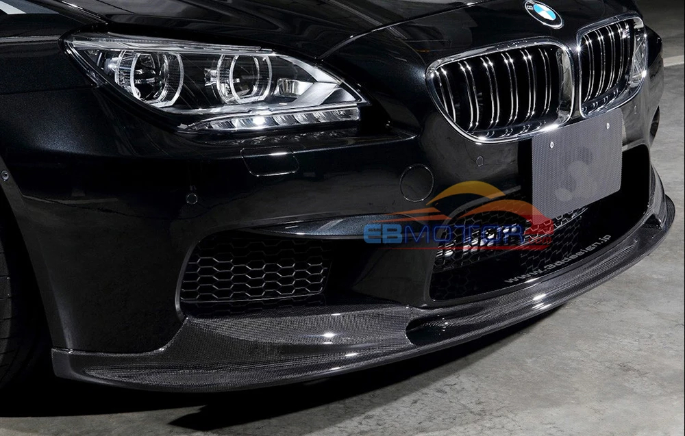 ebmotor-com Real carbon fiber front lip spoiler for BMW F06 F12 F13 M6 2013UP  3