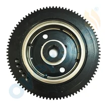 OVERSEE Outboard Flywheel E40X Rator ASSY Replaces For 40HP 2stroke Electric 66T-85550-10 For Fits Yamaha Parsun Outboard