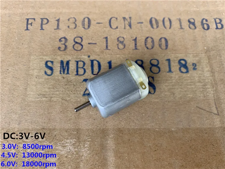 N20 motor DC1.5V 3V 6V high speed micro carbon brush motor For DIY Toy Car Model