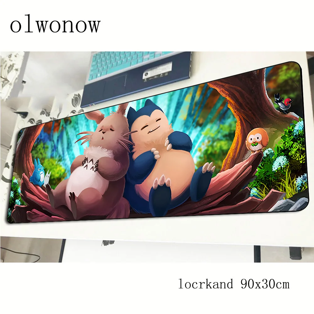 Коврик для мыши Totoro 900x300x3 мм Высокое качество коврик лучший игровой геймер HD