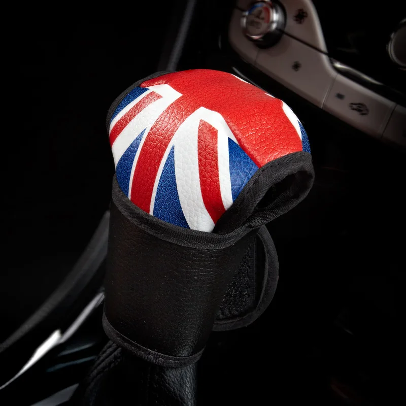 

Car Accessories Leather Gear Shift Knob Cover for BMW mini cooper E60 f10 f30 universal for all cars interior decoration