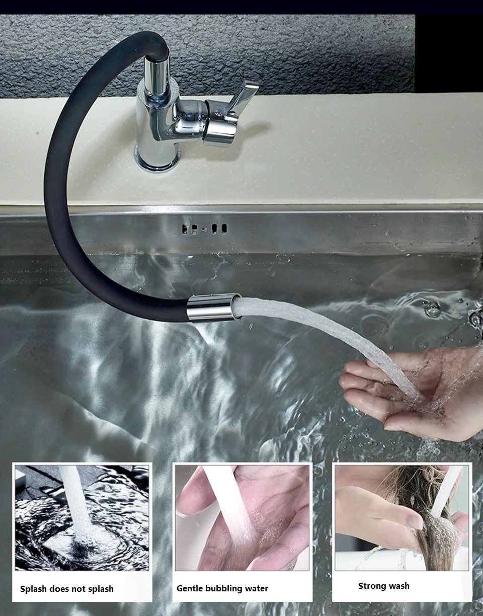 Senducs универсальный кухонный кран горячей и холодной воды с качественным твердым