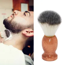 Мягкие волосы, Мужская бритва, щетка для бороды, для салона, для мужчин, для лица, для чистки бороды, прибор для бритья, бритва, щетка с деревянной ручкой для мужчин