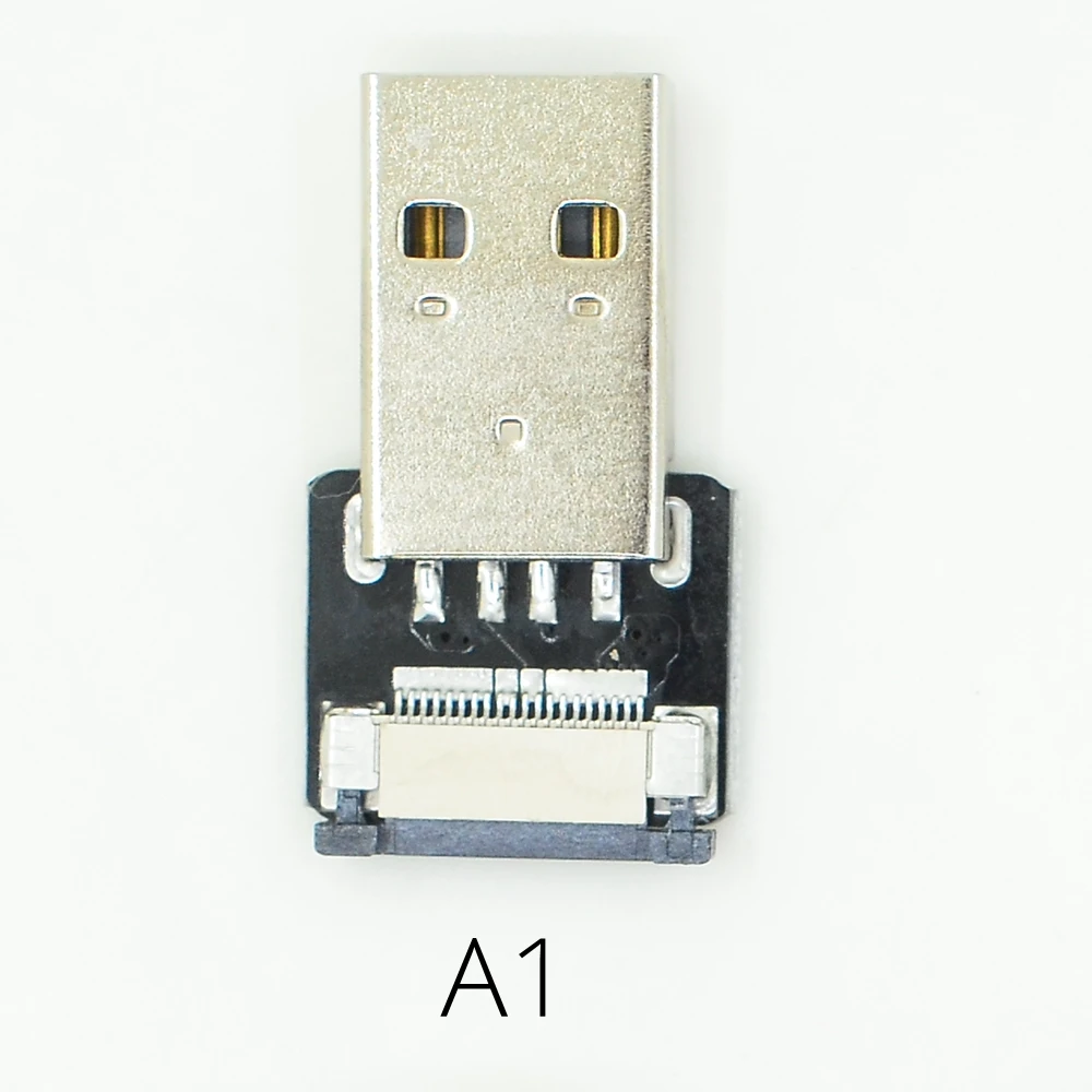 FFC USB Type c кабель FPV аксессуары плоский тонкий ленточный FPC Кабель Micro 90 градусов к