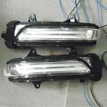 July King светодиодный зеркальный светильник заднего вида s Чехол для Land Cruiser Prado FJ200, позиционный направляющий светильник DRL+ боковые поворотники+ ножная лампа