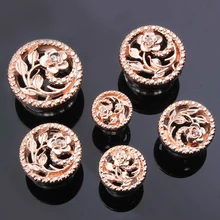 Новинка, серьги для пирсинга из розового золота, серьги из нержавеющей стали, Эспандер для ушей, тоннели, седло, дизайн с изображением розы, пара,, 2 шт./партия