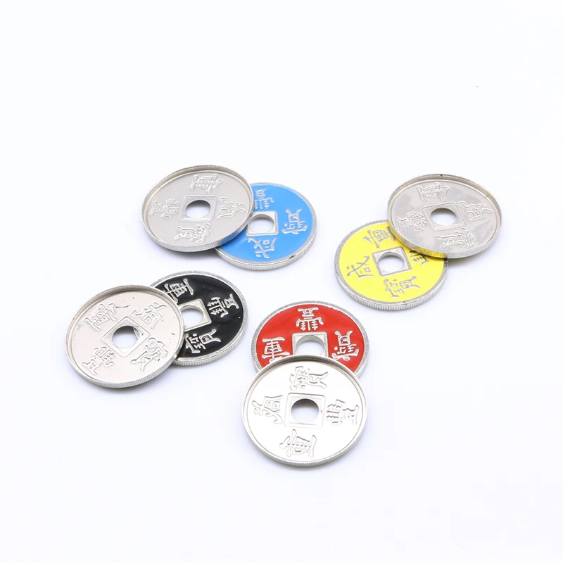 

Chinese Coins and Shell Magic Tricks One Coin Plus a Shell without Instruction