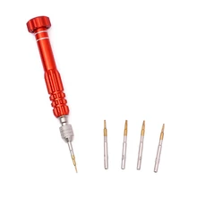 5 in 1 Repair Open Tools Kit Aluminium Alloy Precision Screwdriver Set For iPhone Samsung Galaxy DIY Mobile Phone Accessories