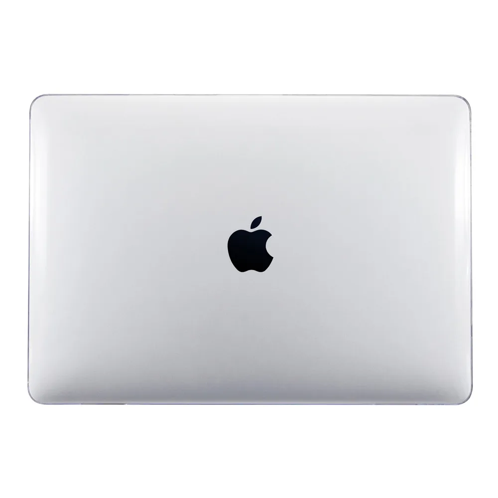 Матовые чехлы для ноутбуков Apple macbook Air 13 11 Pro retina 12 13,3 15,4, чехол для Macbook New air 13 pro 13 с сенсорной панелью - Цвет: Crystal Transparent