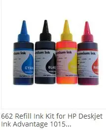 4C Цвет DIY СНПЧ для hp с чернилами hp Deskjet Ink Advantage 1015 1515 1516 2515 2516 2545 2546 2645 2646 3515 3516 3545 3546 3565 4645 4666