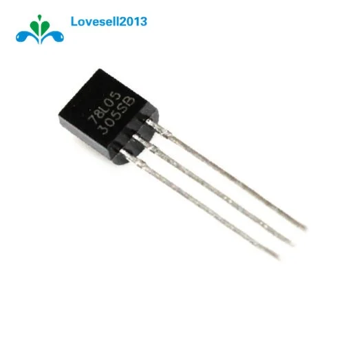 

50PCS WS78L05 78L05 TO-92 5V 100mA Voltage Regulator IC