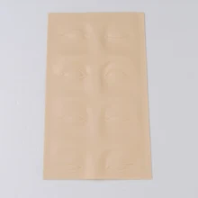 Высококачественная татуировка для глаз, имитация кожи для дырокол, обучение, традиционная постоянная макияж для кожи