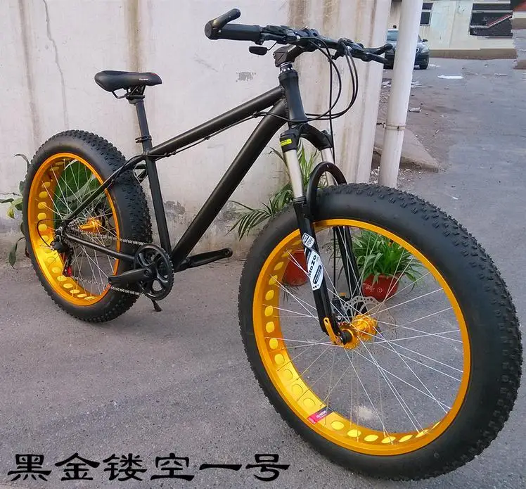 Clearance KALOSSE  snow bike  bicycle  26*4.0 inch tires   fat/beach mountain bike  21/24/27/30 speed   bicicleta mountain bike 14 Clearance KALOSSE  snow bike  bicycle  26*4.0 inch tires   fat/beach mountain bike  21/24/27/30 speed   bicicleta mountain bike 14
