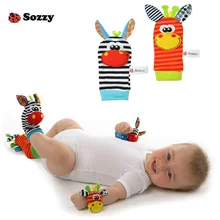 Sozzy Baby font b Toy b font Baby Wrist Rattle font b Toys b font Animal