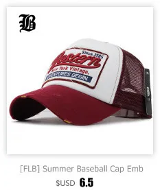 [FLB] новая хлопковая бейсбольная кепка, мужские бейсболки, Весенняя летняя кепка для мужчин и женщин, кепка s, Высококачественная Кепка с вышивкой F199