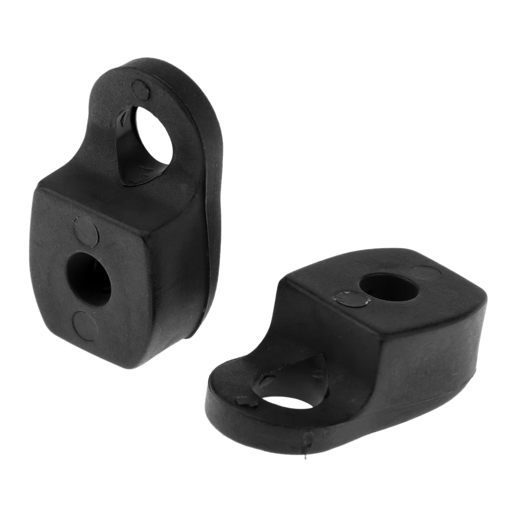 Lightweight 10 Kayak Canoe Double Hole Deck Rope Buckle Mount Cleat Accessory Model 1 Kayak Deck Eyes Eyelets