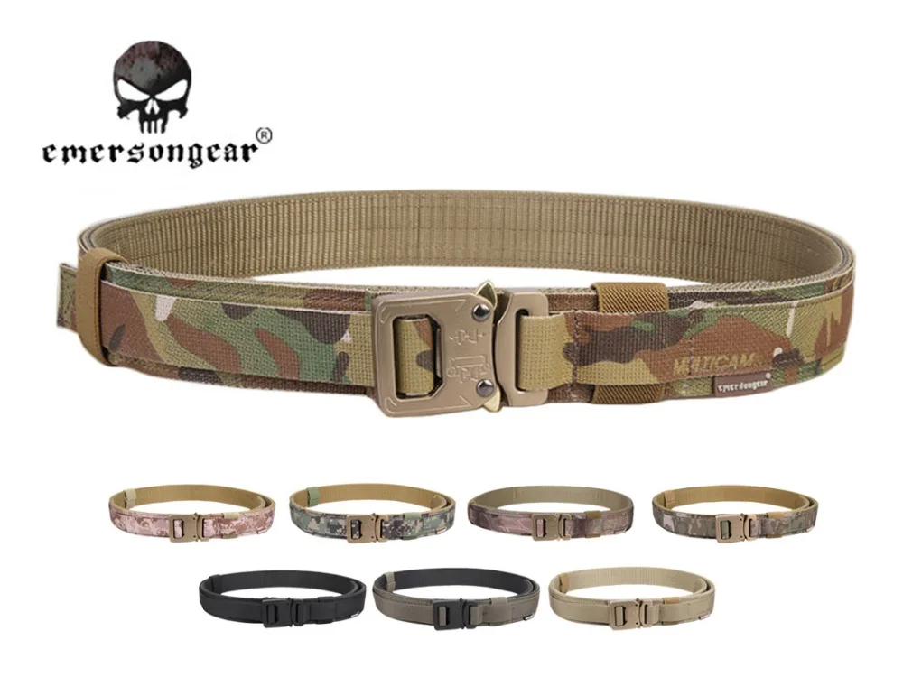 

Emersongear Tactical Hard 1.5 Inch Shooter Belt Military Airsoft Hunting 1000D Nylon EM9250 Multicam Black AOR