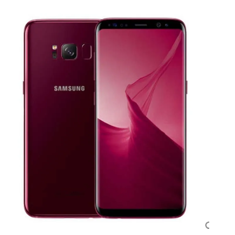 Samsung Galaxy S8+ S8 Plus G955U, разблокированный LTE Android мобильный телефон, четыре ядра, 6,2 дюймов, 12 МП RAM, 4 Гб ROM, 64 ГБ Snapdragon 835, NFC