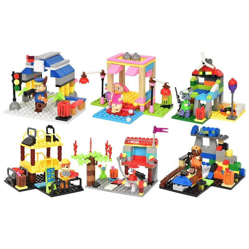 Building-Block-Bricks-puppy-dog-toys-for-kids-gifts-3D-Model-blocks-Dogs-pets-tenic-Educational