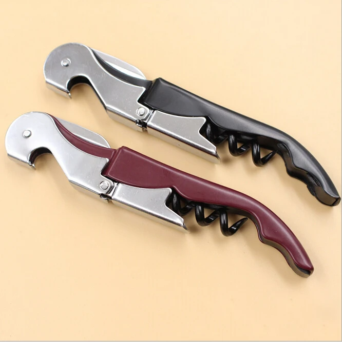 

1000 pcs/lot New Arrival High Quality Corkscrew Wine Can Bottle Opener With Multi functions EDC tool