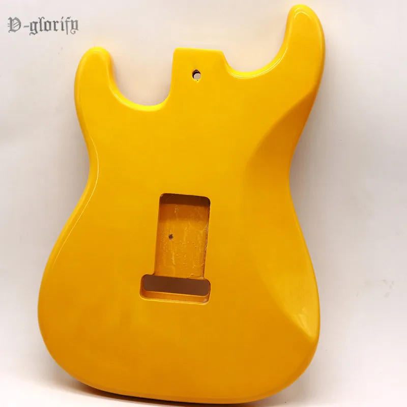 Новейший Floyd Rose yellow цвет молочно-белый цвет ST корпус гитары липа металлик золото