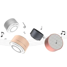 Metal BluetoothSpeaker a10 with Microphone Portable Mini Super Bass Subwoofer StereoSpeaker FM font b Radio b