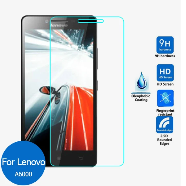 

For Lenovo Lemon A6010 Tempered glass Screen Protector 9h Safety Protective Film on A6000-l A 6010 A6000 Plus A 6000 Guard