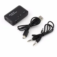 Mini TS-BT35F03 Wireless Bluetooth Audio Music Transmitter Receiver for Headset Smart TV MP3 Dongle Adapter Black