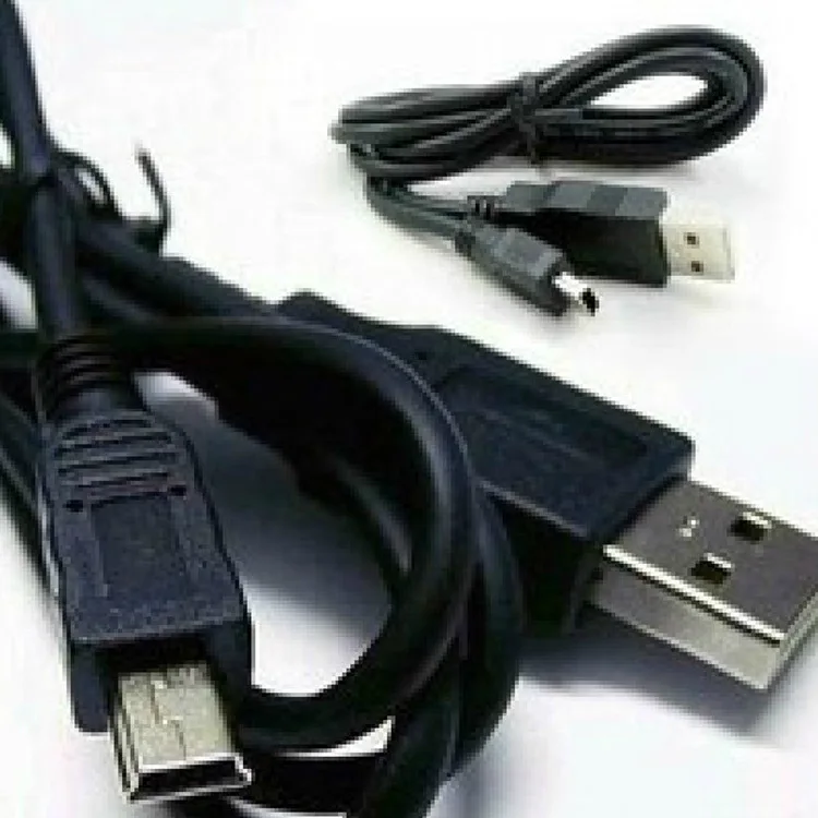 80cm 0.8M USB 5 Pin cable USB and charger cable V3 port 2.0 smart for mp3 mp4 CAMERA cell phone/HDD charging cable usb charging cable