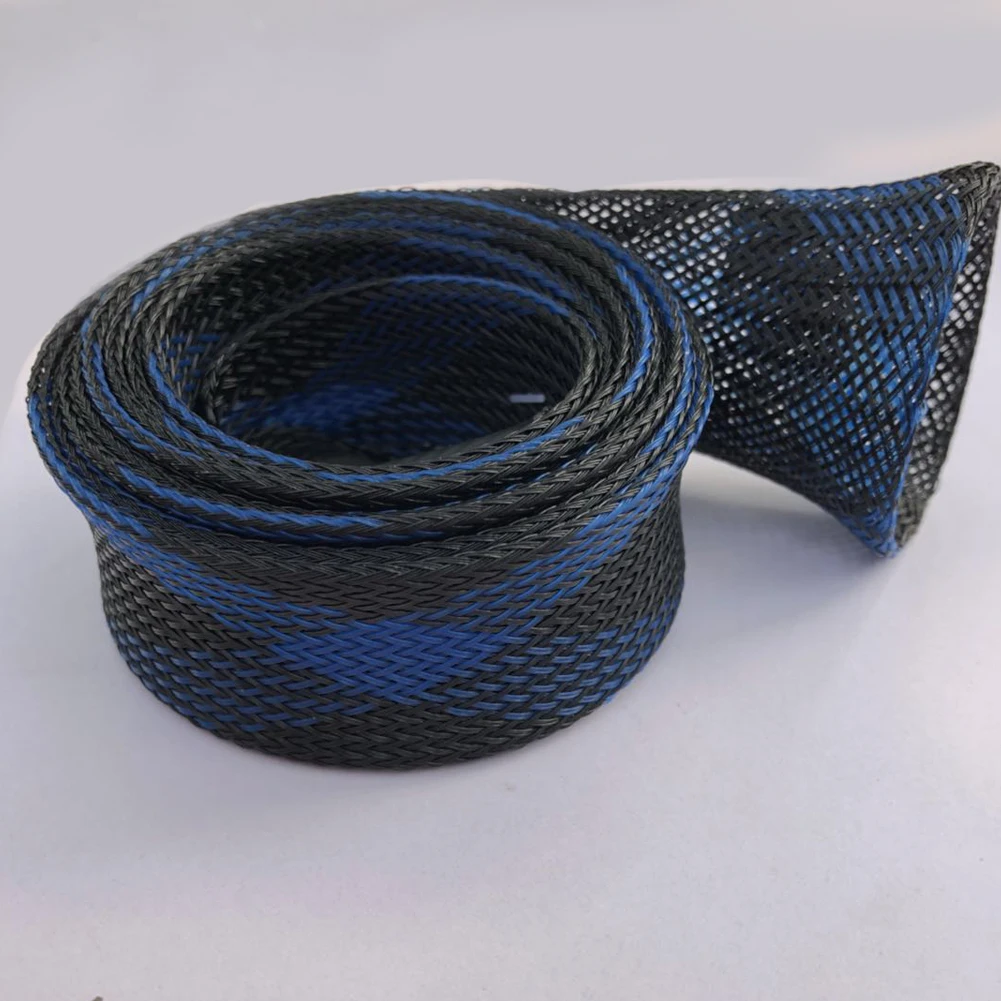 

30mm 170cm Expandable Fishing Tools Braided Mesh Jacket Wrap Casting Fishing Rod Sleeve Cover Pole Glover Tip Protector Bag Sock