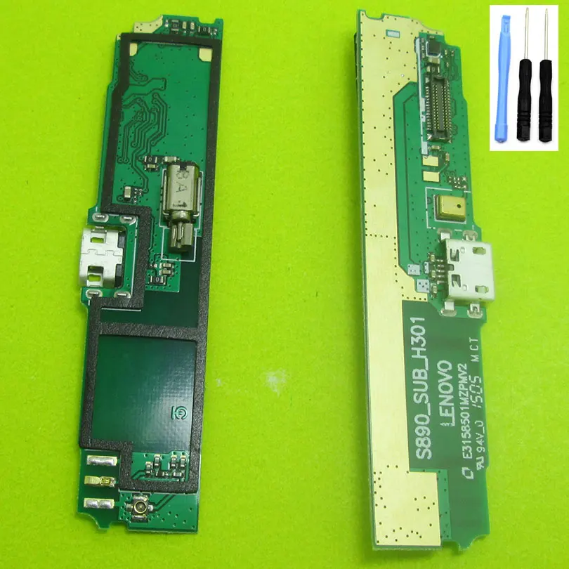 

For Lenovo S890 USB Charging Charge Dock Connector Plug Jack Microphone Dock PCB & Scewdriver open tools
