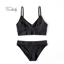 Varsbaby, сексуальное французское ультратонкое хлопковое нижнее белье без подкладки, удобный красивый комплект с бюстгальтером