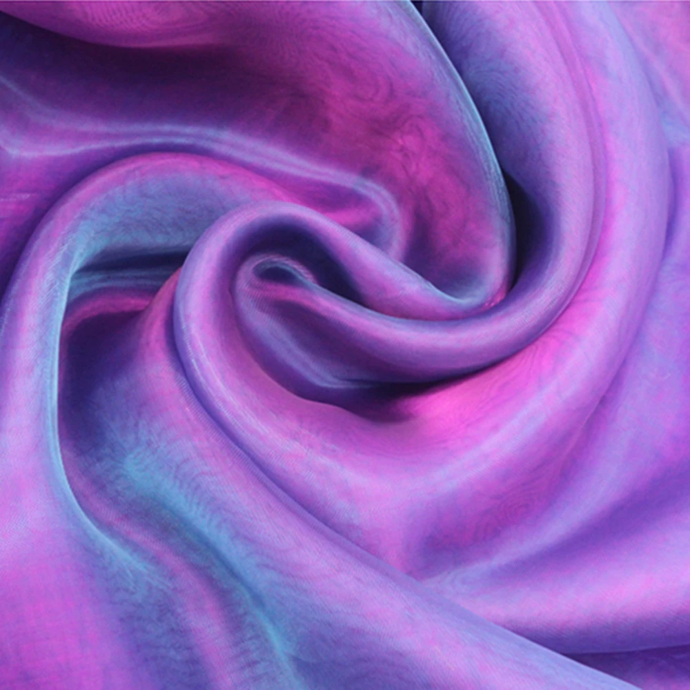 Cadbury Purple Swag 10m*1.35m Sheer Organza Swag Fabric Wedding and