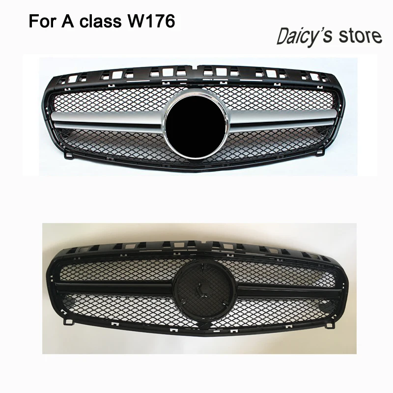 

AMG style front grille Suitable for Mercedes Benz A-Class W176 A45 Grille A180 A200 A220 A250 Before facelift 2013 2014 2015