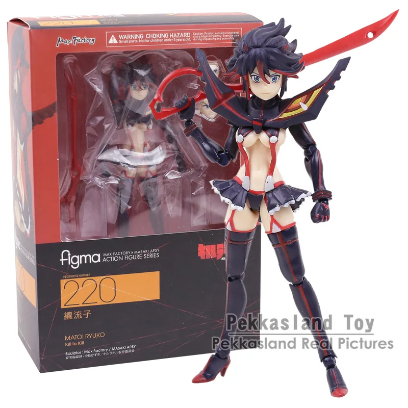 

Figma 220 KILL la KILL Matoi Ryuuko PVC Action Figure Toy Collection Model Brinquedos