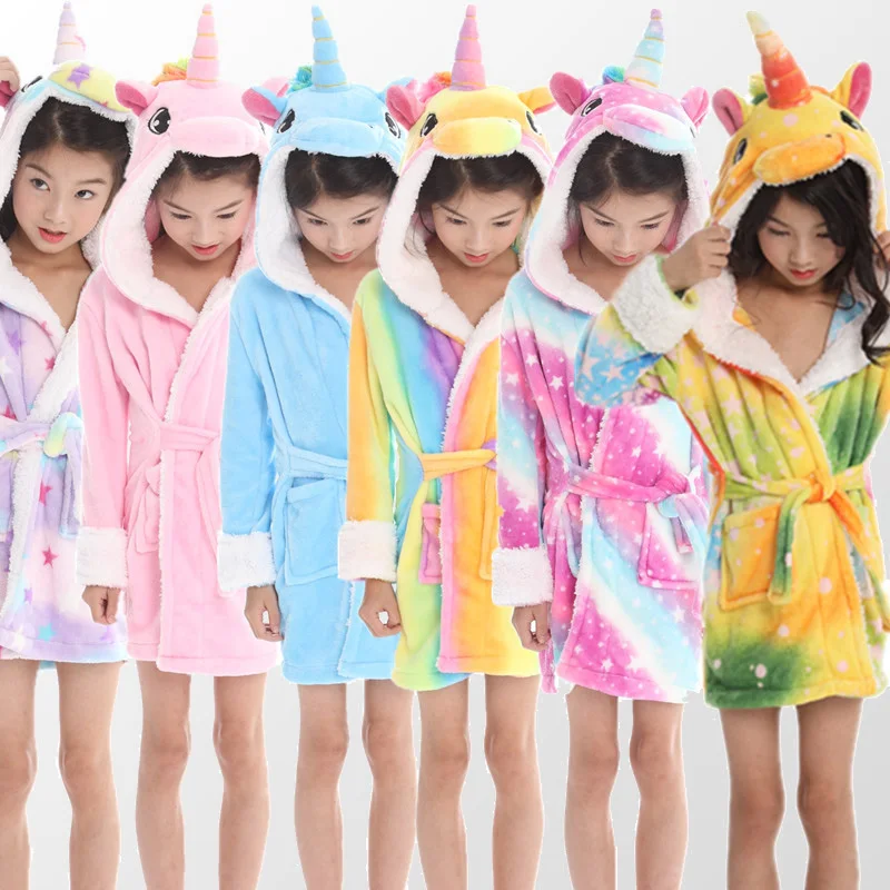 Baby bath robes for girls children