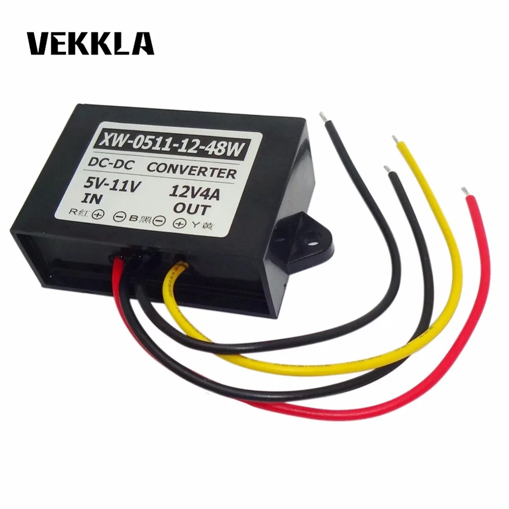 Car Power Inverter Supply Converter Boost Waterproof Regulator Module Step Up DC 5V 6V 7V 8V 9V