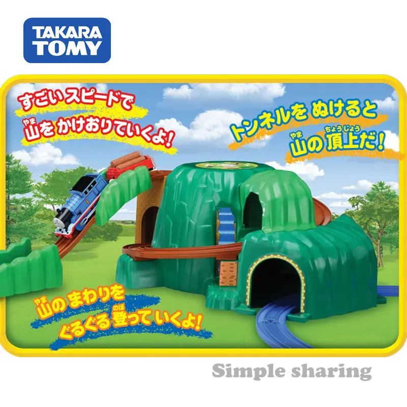 Takara Tomy tomica Plarail Trackmaster Набор для игры в гору, набор для отслеживания поезда, набор моделей, литье под давлением, горячие детские игрушки, развивающие куклы