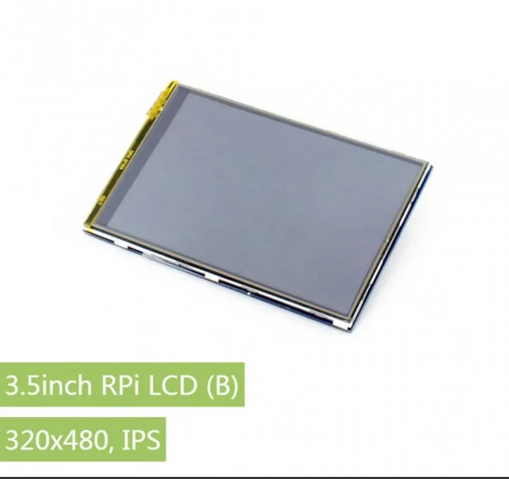 3,5 дюймовый ЖК экран датчика положения (B), 320x480, IPS на тонкопленочном транзисторе lcd предназначен для Raspberry Pi резистивный сенсорный контроль