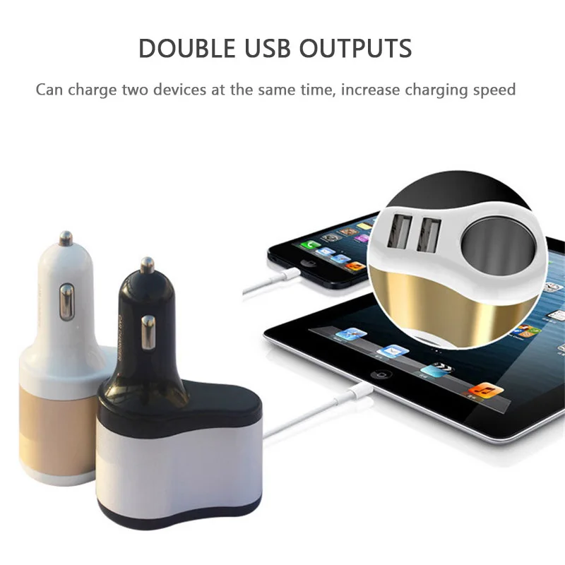 جودة شاحن سيارة USB صغير للجوال هاتف لوحي GPS 3.1A سريع شاحن سيارة-شاحن المزدوج USB سيارة مهايئ شاحن الهاتف في سيارة جودة شاحن سيارة USB صغير للجوال هاتف لوحي GPS 3.1A سريع شاحن سيارة-شاحن المزدوج USB سيارة مهايئ شاحن الهاتف في سيارة
