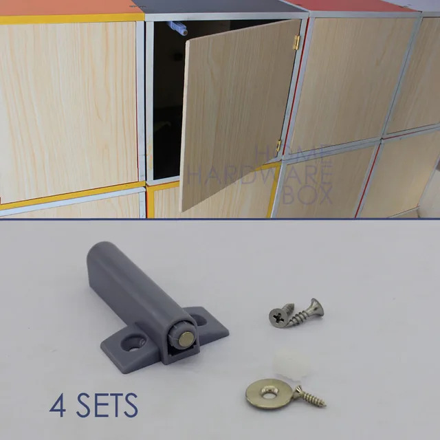 4 Cabinet Push To Open Door Catch Magnetic Damper In Stops From 4 Cabinet Push To Open Door Catch Magnetic Damper