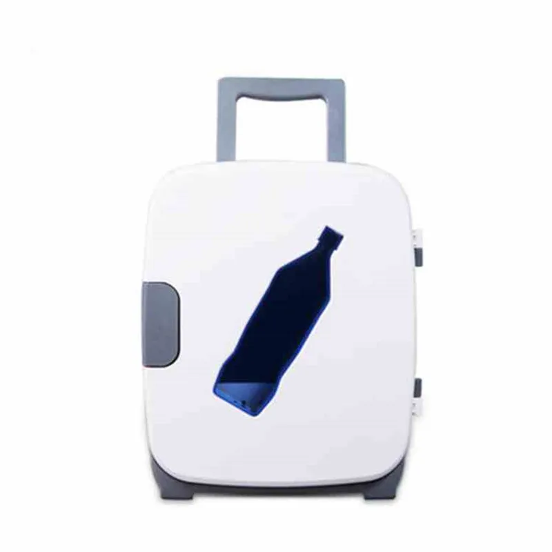 

13L Cute Mini Portable Electric Refrigerator DC12V AC220V Cooling And Warming Machine For Home Or Car Using Mini Refrigerator
