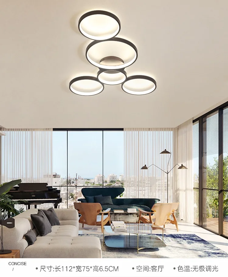 Светодиодные потолочные светильники, современный потолочный светильник для гостиной, спальни, домашний декоративный светодиодный потолочный светильник