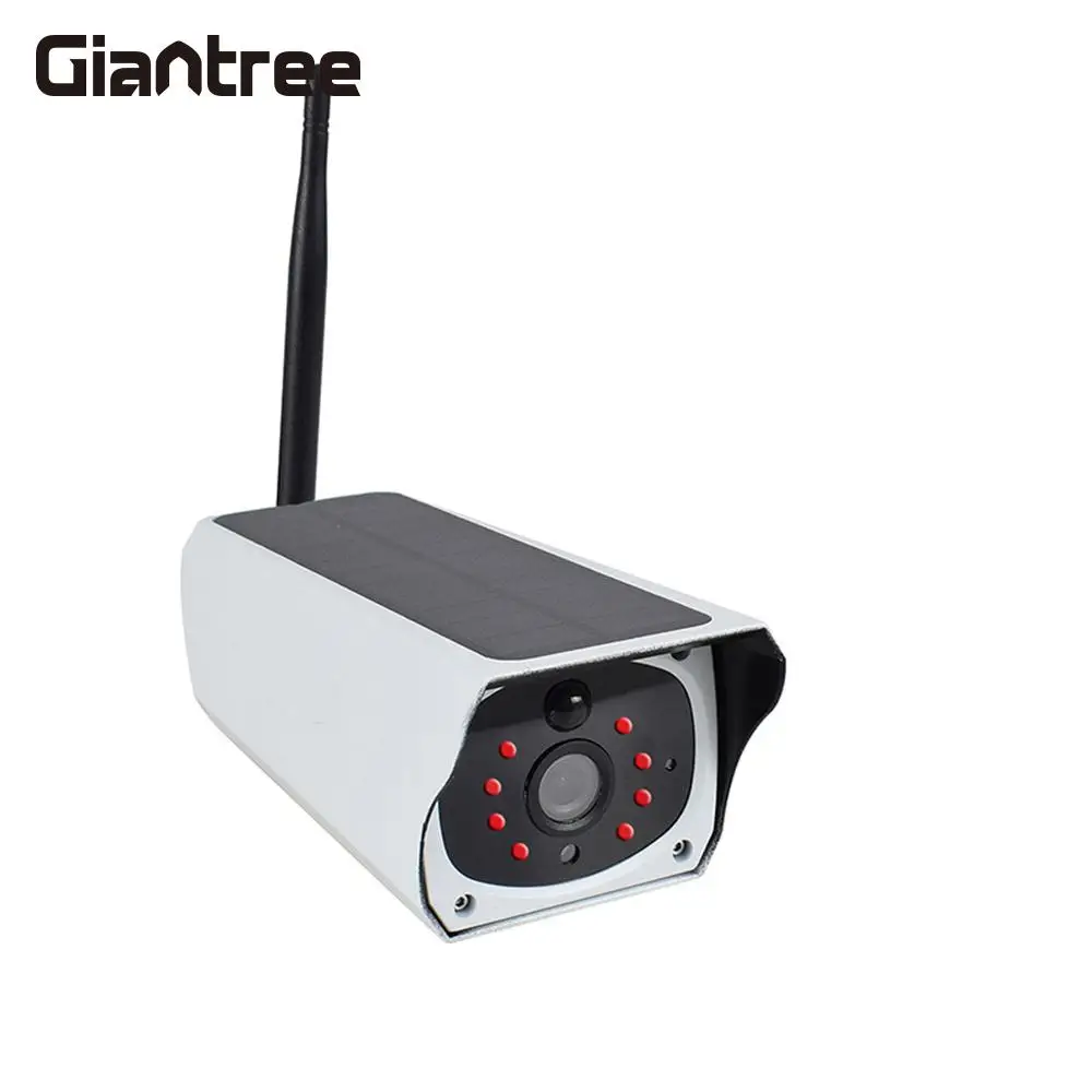 Waterproof Solar Camera Wifi Rechargeable Solar Power Solar Wireless Camera Anti-Thief 1080P Solar HD Camera