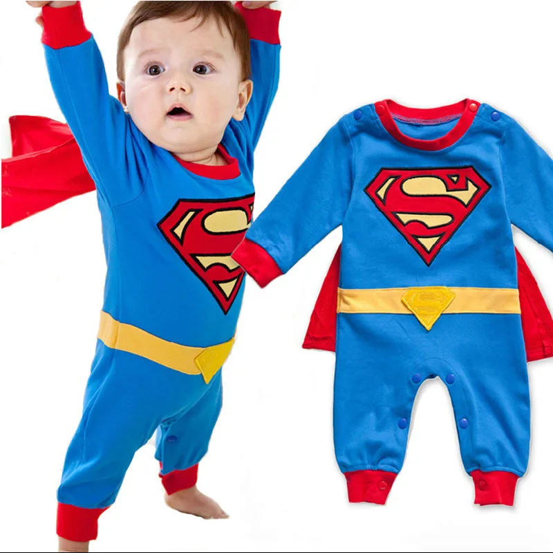 Verano bebé recién nacido bebé traje Mamelucos superhéroe Superman algodón niña Mamelucos bebé recién nacido Ropa _ - AliExpress Mobile