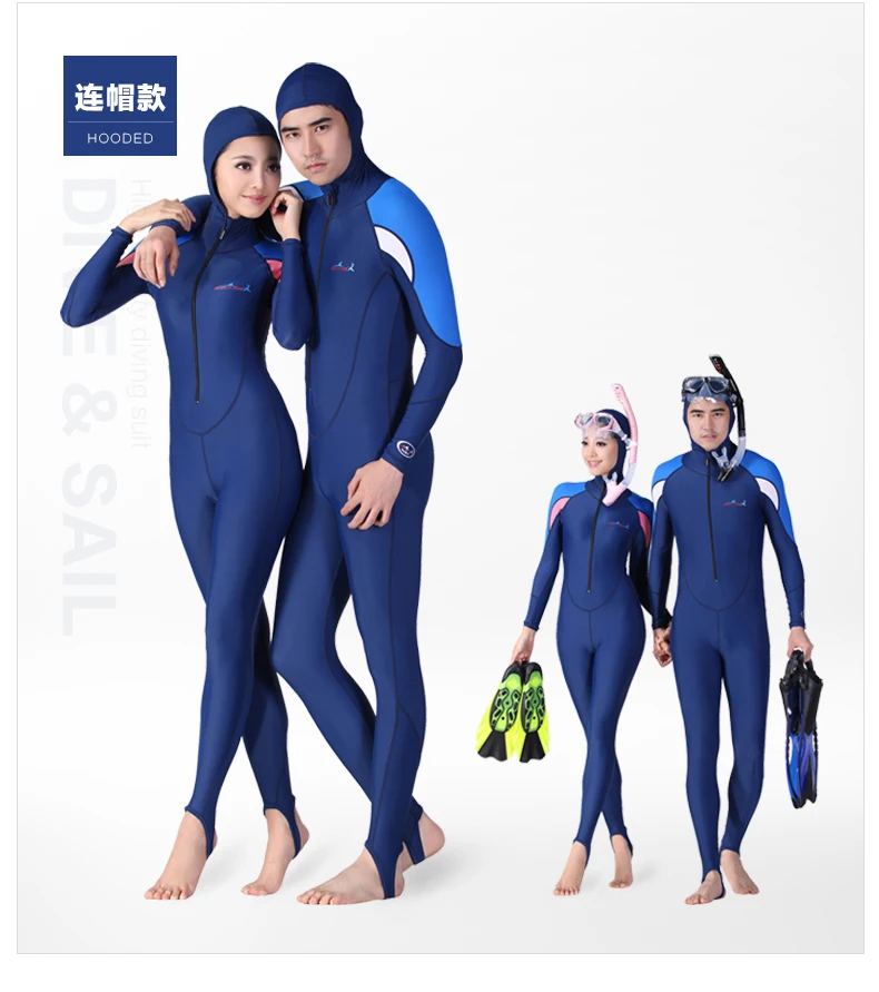 الغوص الغوص جلود للرجال أو النساء الغوص XXS-4XL معدات الرياضات المائية الرطب الانتقال الدعاوى بذلة ملابس السباحة طفح الحرس